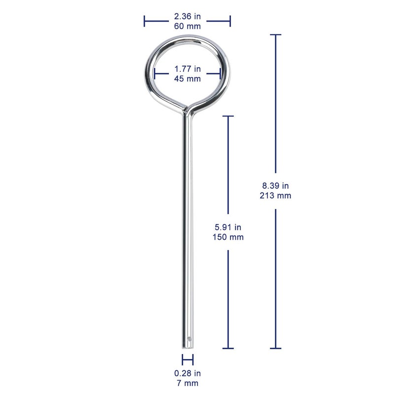 Labasics Support Retort Ring, Chrome-Plated Lab Support Ring Closed Extension Ring for Laboratory Experiment, Sturdy Corrosion Resistant, O.D. 60 mm I.D. 45 mm - Image 4